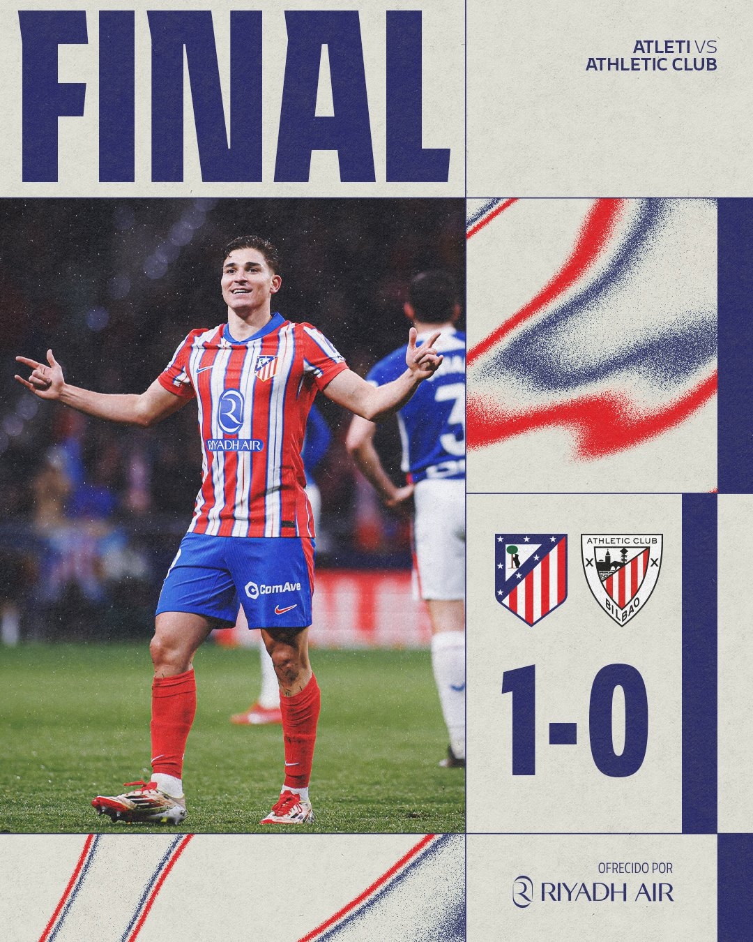  致勝進(jìn)球！阿爾瓦雷斯當(dāng)選馬競1-0畢巴全場最佳球員