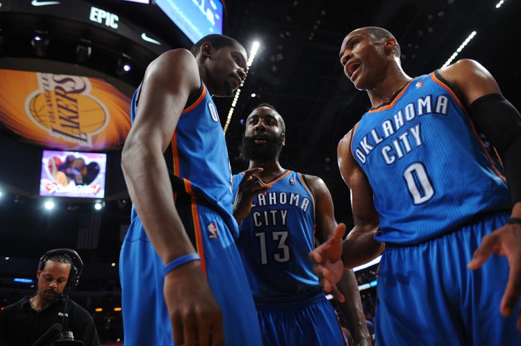  雷霆三少得分全部進入歷史前20！他們是NBA歷史最大的如果嗎？