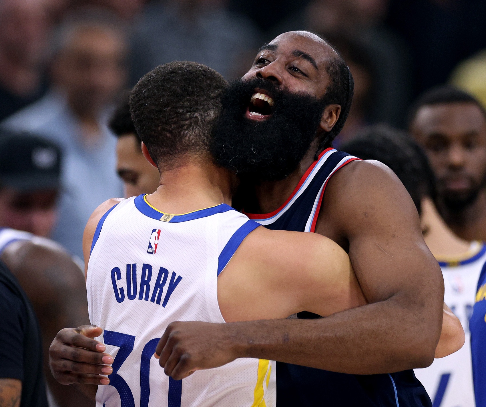  諸神黃昏！庫里哈登先后50+ NBA歷史首次兩名35歲以上球員轟50+！