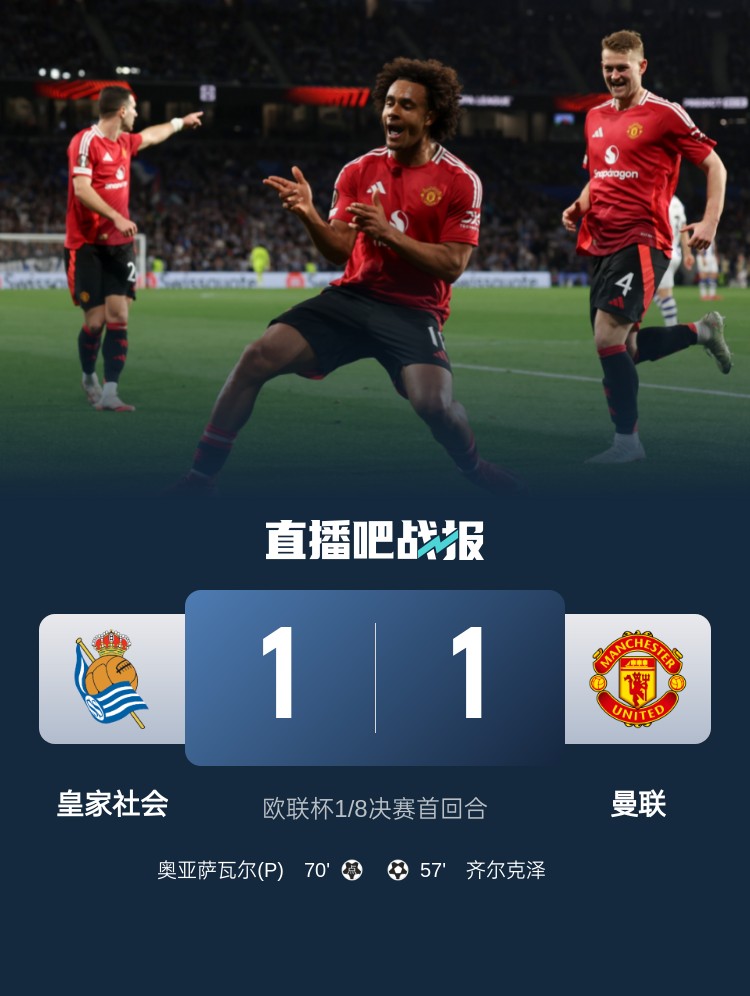  能否拿下歐聯(lián)杯？曼聯(lián)本賽季歐聯(lián)杯繼續(xù)不敗，9場5勝4平